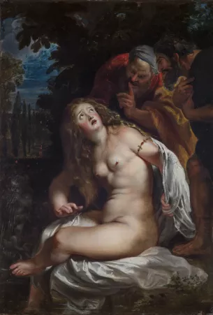 Tableau Suzanne et les vieillards de Ruben