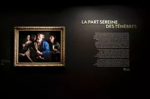 hommes tableau mur noir