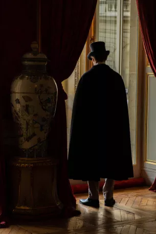 homme chapeau de dos