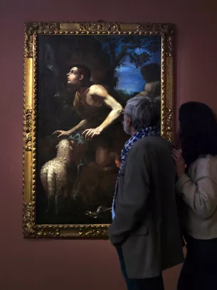 couple exposition baroque agneau