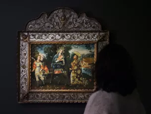 silhouette tableau baroque