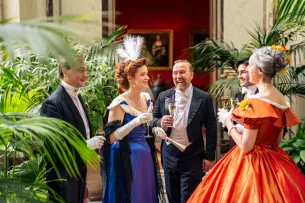 bal costumé jardin hiver champagne