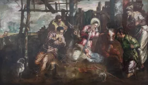 Tintoret Adoration des Bergers