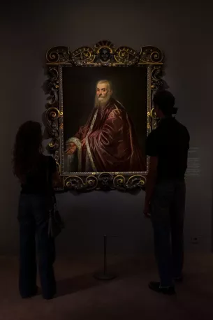 exposition éternel tintoret portrait pape
