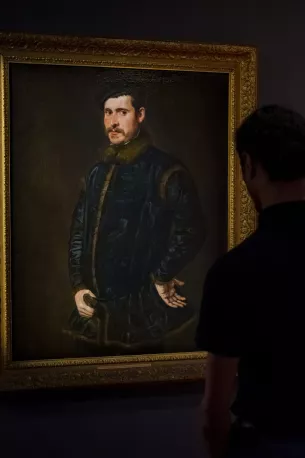 portrait homme exposition tintoret