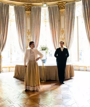 grand salon comédiens costumes historiques