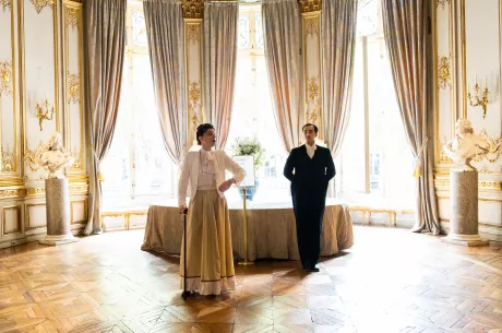 grand salon personnages historiques musée