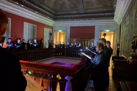 chanteurs musée salle