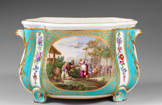 Manufacture Royale de porcelaine de Sèvres/décor de Charles-Nicolas Dodin