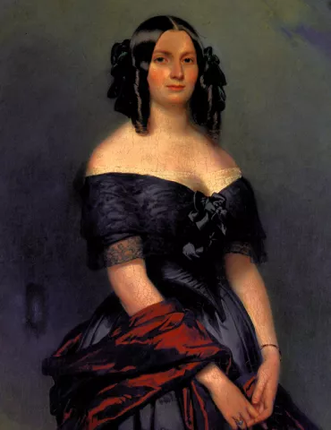 Portrait de Louise Mathilde Cottier